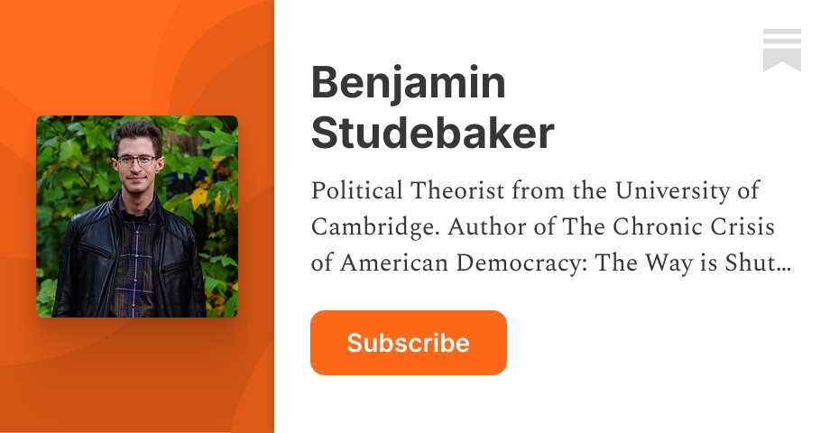 Benjamin Studebaker | Substack