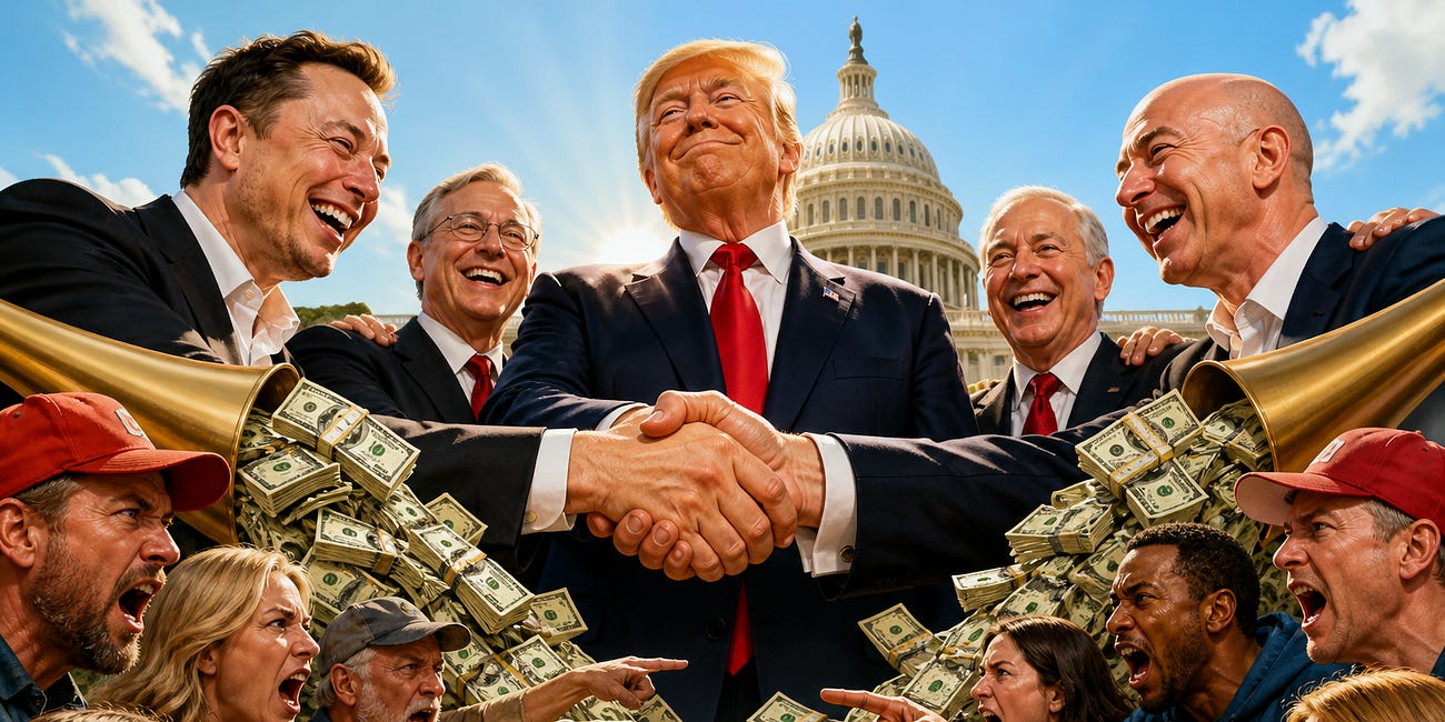 How Trump, Republicans, and Their Billionaires Took Your Money and Then Sold You Hate