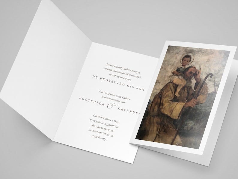 Biblical Father's Day Card image 1