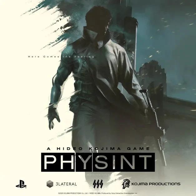 The Game Awards on X: "Hideo Kojima'a upcoming PHYSINT will no longer be  made in collaboration with PlayStation." / X
