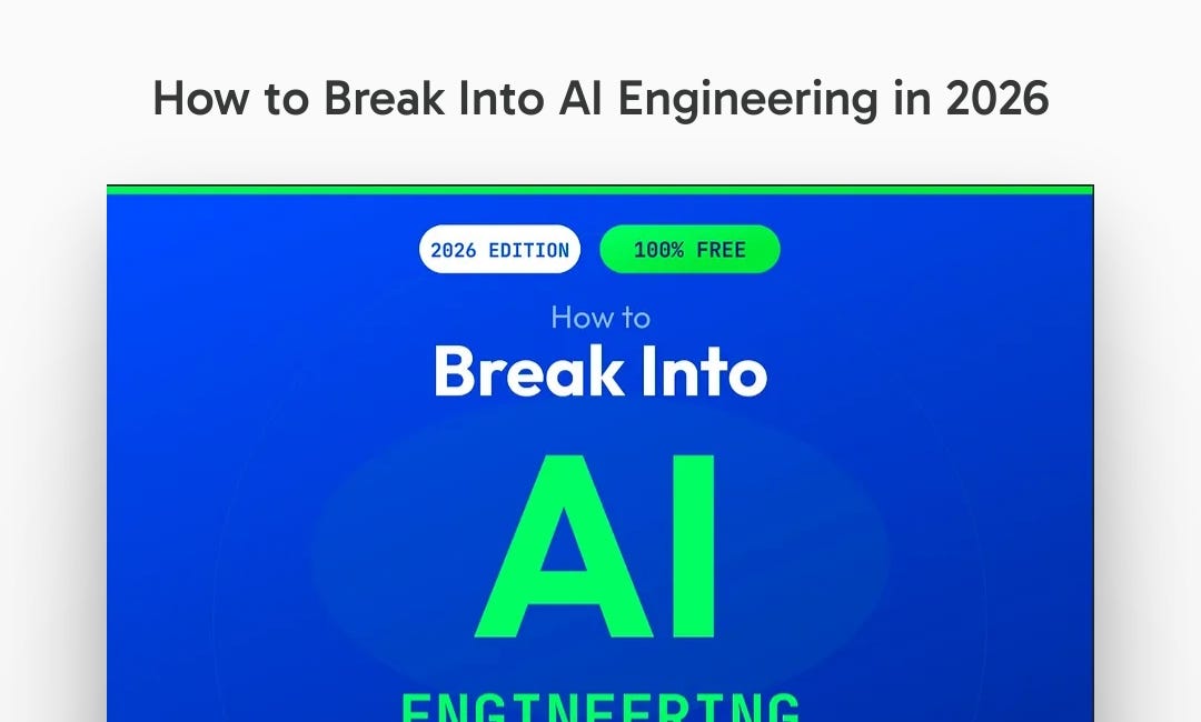 How to Break Into AI Engineering in 2026