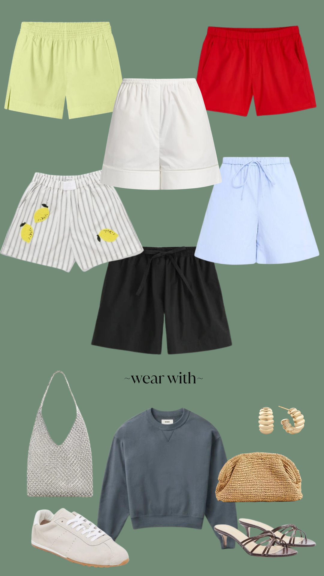 Poplin Shorts Poplin Shorts