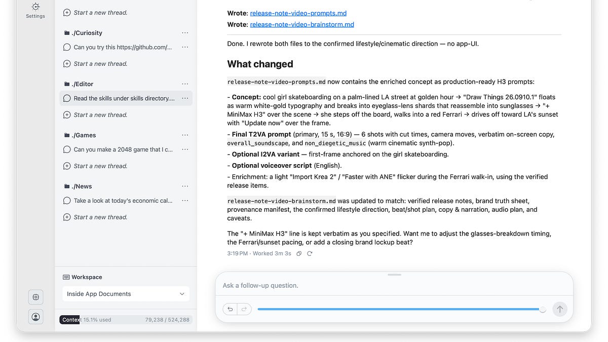 releases.drawthings.ai — Bringing the simplicity of Draw Things to running capable models locally.
