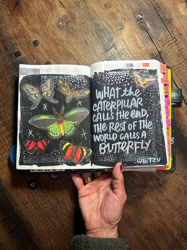 I LOVE LISTS/hobonichi cousin by Tracy Benjamiin of Shutterbean.com