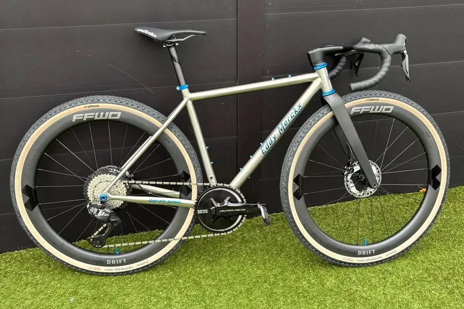 Dylan Vandenstorme ti bike