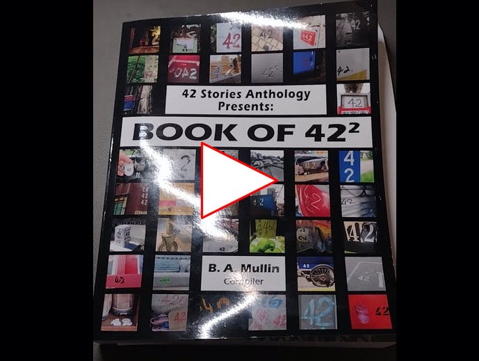 Book of 42 Squared, a microfiction anthology.