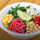 Good Earth Kale Cobb Salad w/ Cashew Poblano Dressing