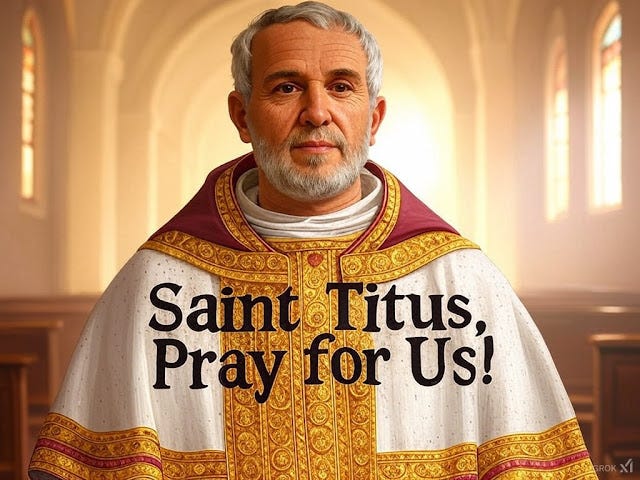 St. Titus the 1st Bishop of Crete and Companion of St. Paul - Patron ...