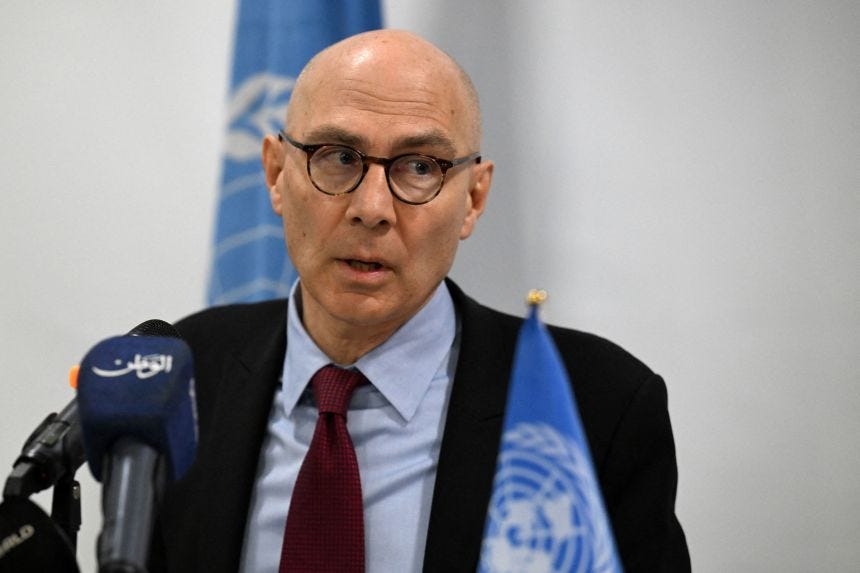 UN High Commissioner for Human Rights Volker Türk in January.