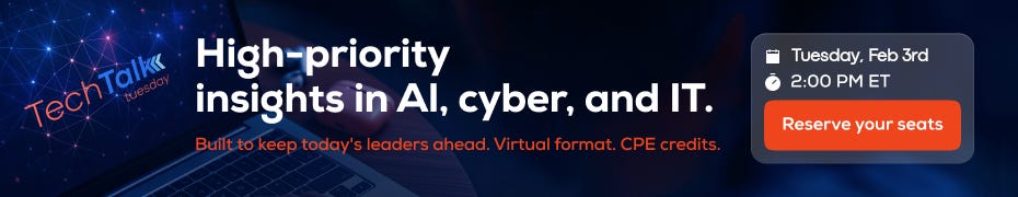 TechTalk Tuesday (Feb. 3rd)