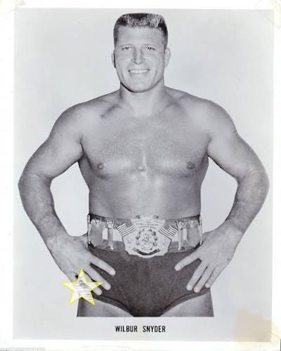 Wilbur Snyder's wrestling career Wilbur Snyder's wrestling career