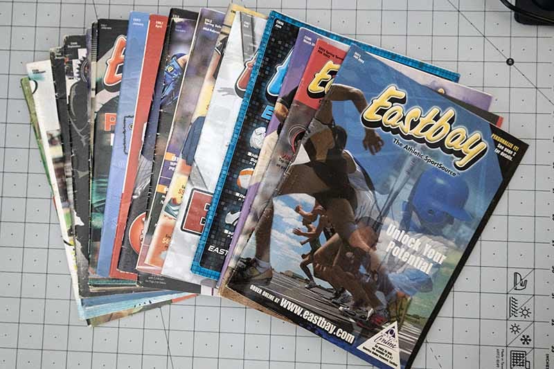 A handful of catalogs from the collection I’ve amassed through the years.