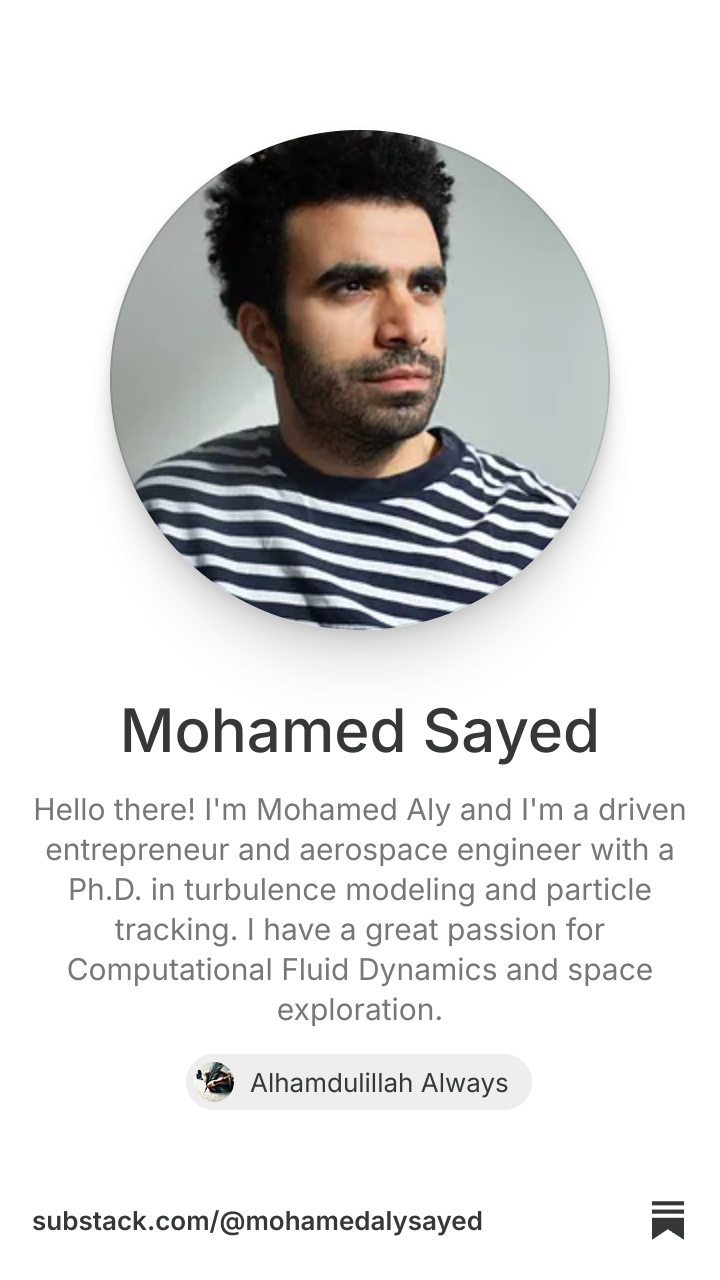 Mohamed Sayed | Substack