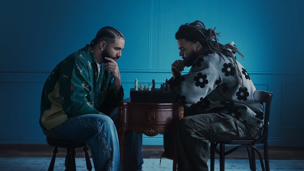 Drake – First Person Shooter ft. J Cole - Drake releases new video titled -  First Person Shooter ft. J Cole.