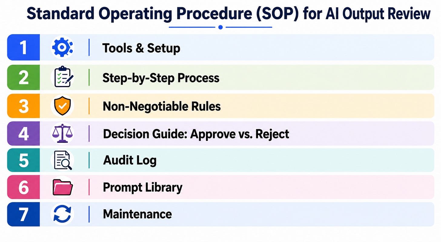 Best Practices for Reviewing and Approving AI Outputs