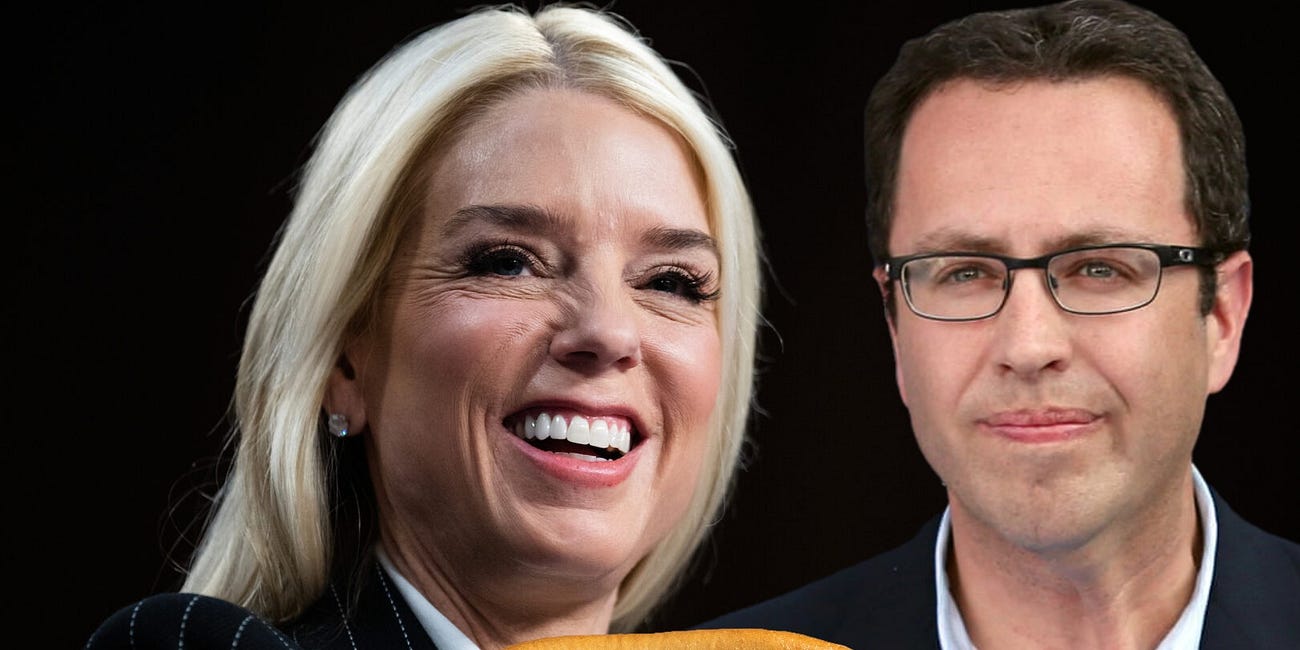 From Jared Fogle to Pam Bondi