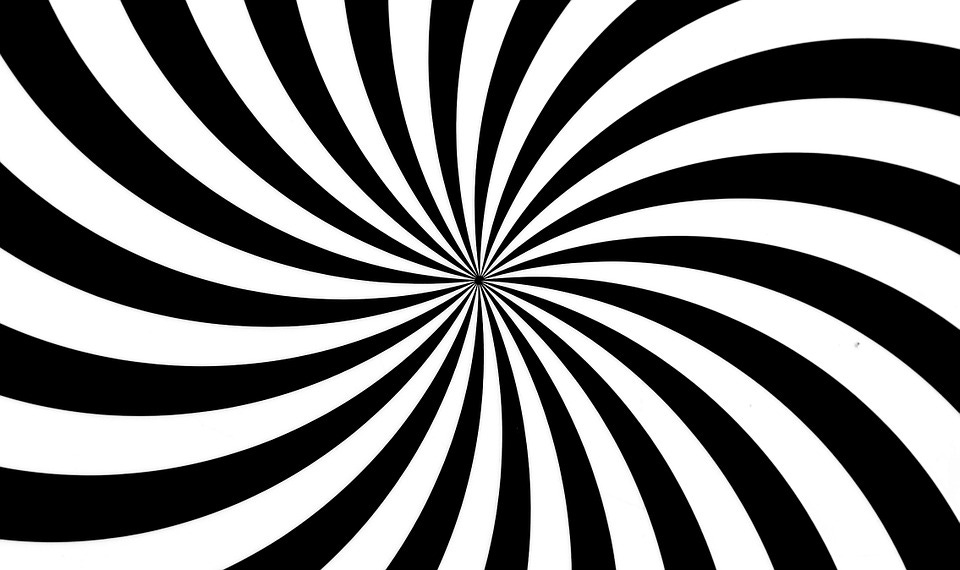 Black, White, Template, Confusion, Illusion, Eye