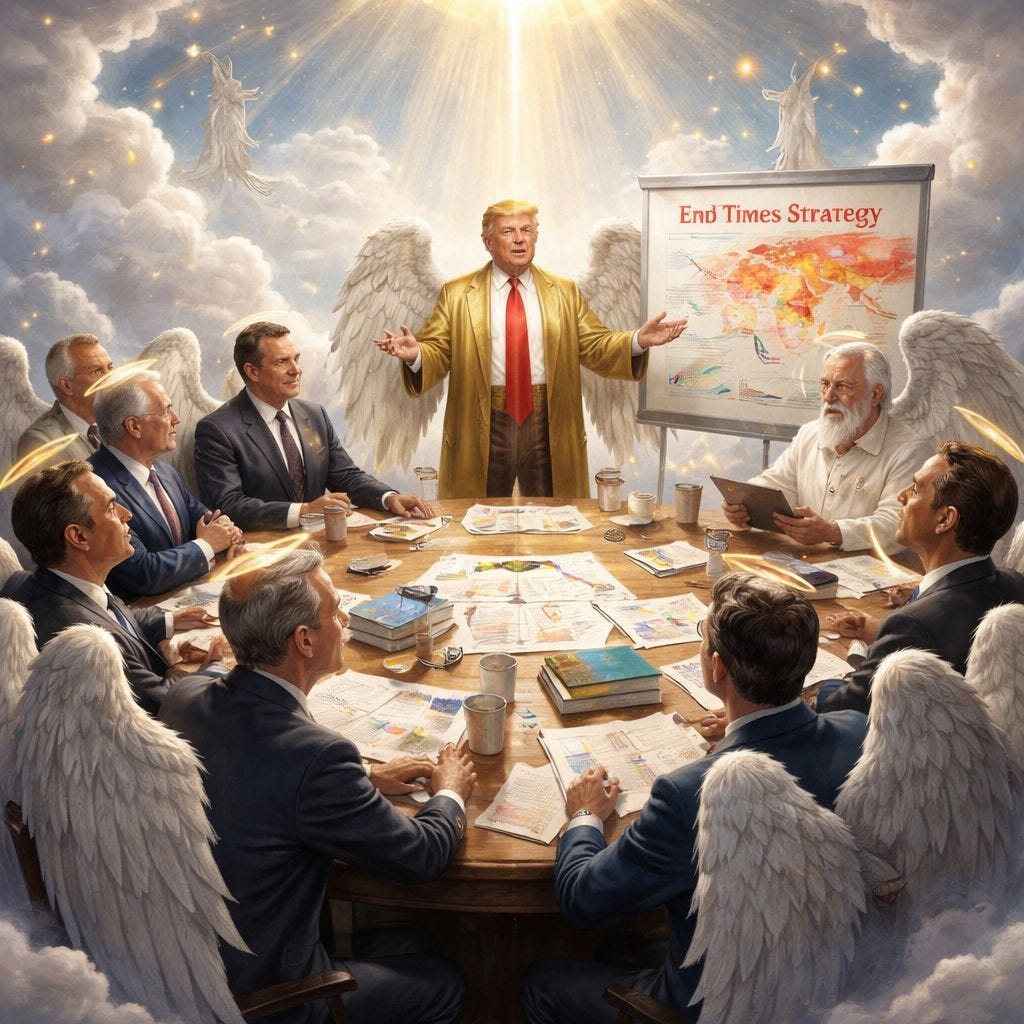 Surreal Boardroom in the Clouds Surreal Boardroom in the Clouds