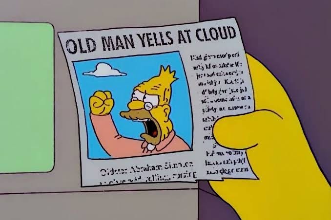 The Angry Photographer: aka 'Old Man Yells at Cloud' - Mark Galer The Angry Photographer: aka 'Old Man Yells at Cloud' - Mark Galer