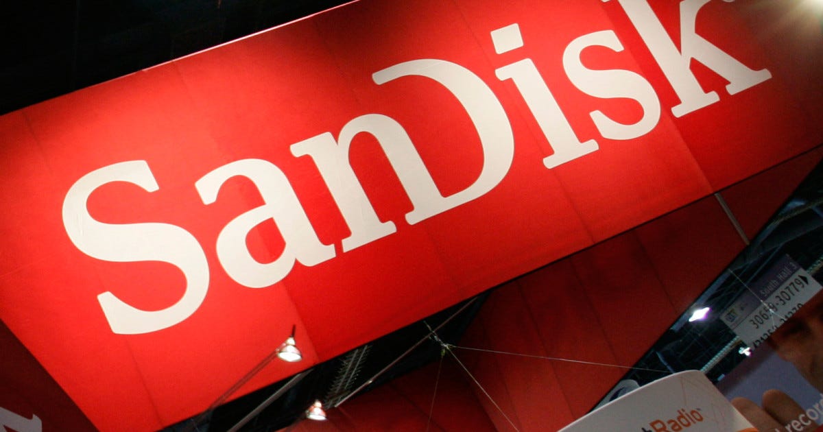 Here's A Reason SanDisk (SNDK) Stock Is Falling Today - TheStreet