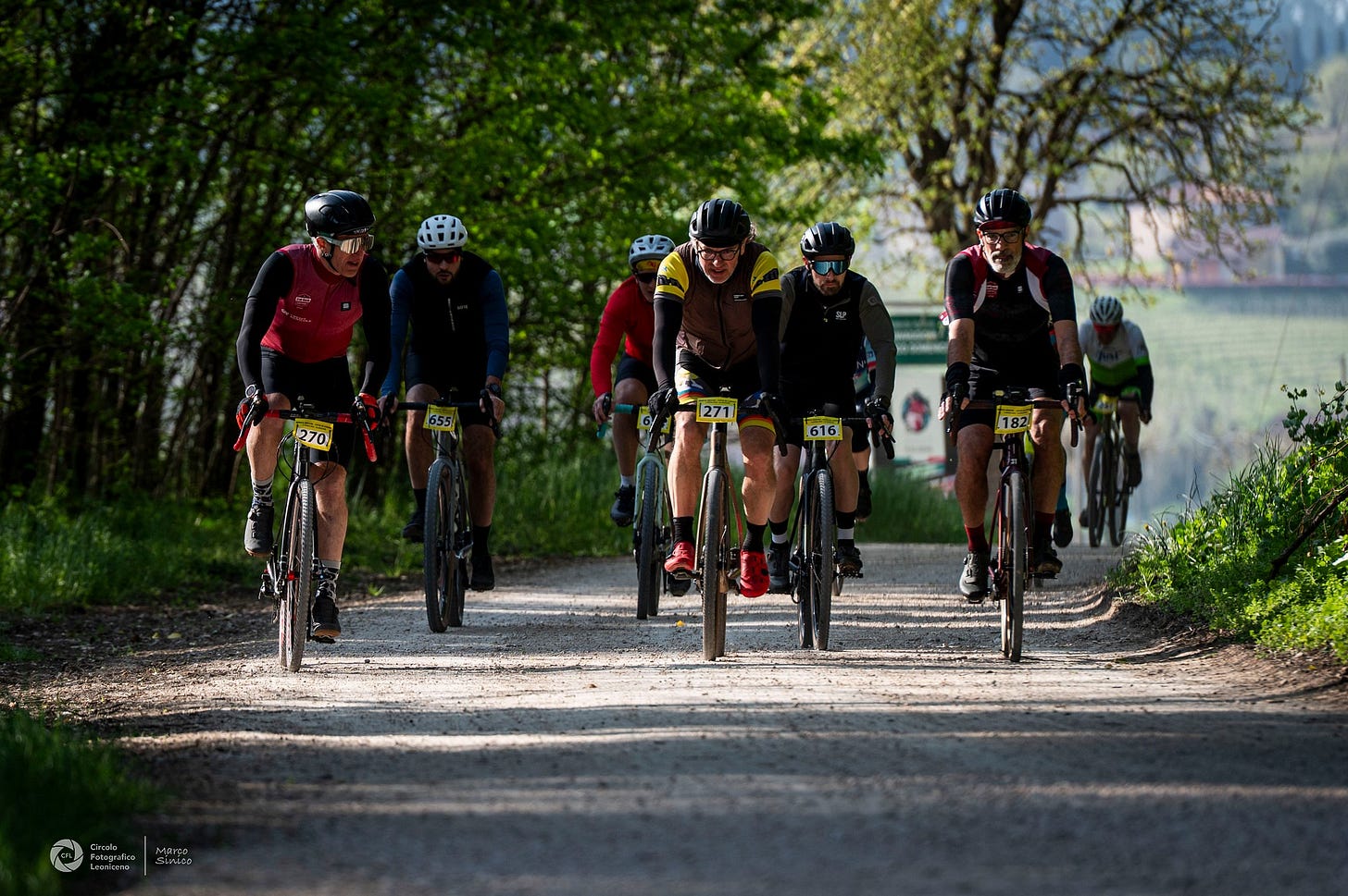 Potrebbe essere un'immagine raffigurante bicicletta, strada e testo