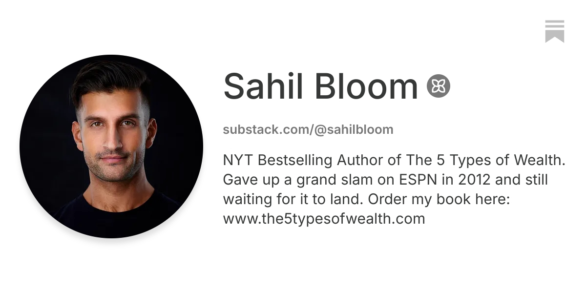 Sahil Bloom | Substack