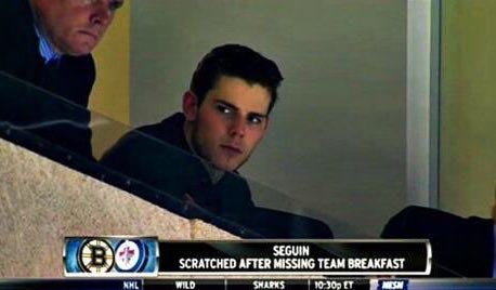 hailey on X: "well today is the day y'all happy 8 year anniversary of tyler  seguin getting scratched for missing the team breakfast" / X