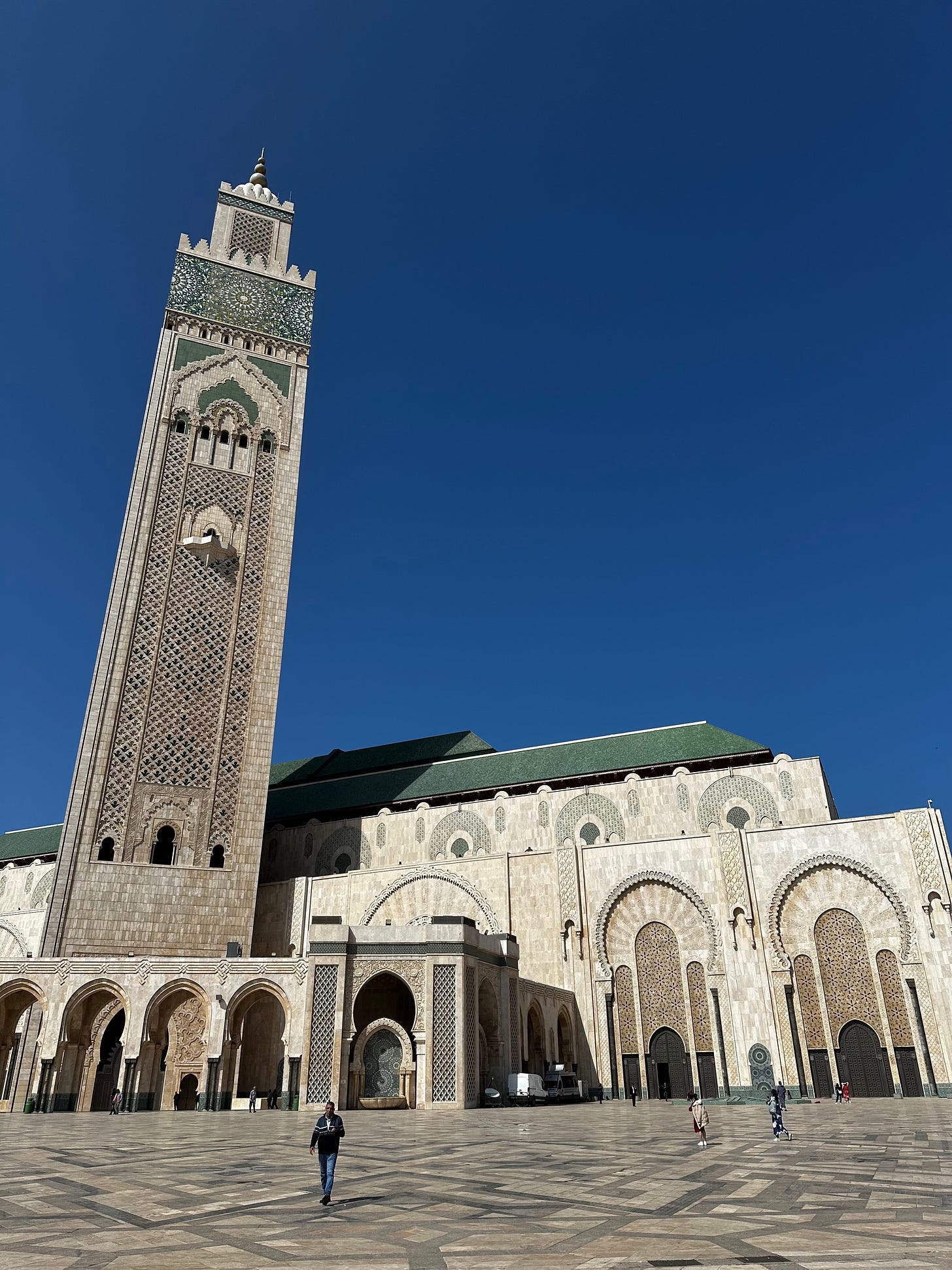 Casablanca’s Hassan II Mosque, Morocco Casablanca’s Hassan II Mosque, Morocco