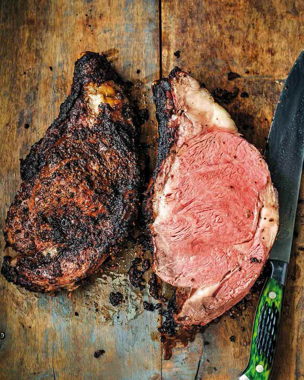 Smoked Prime Rib