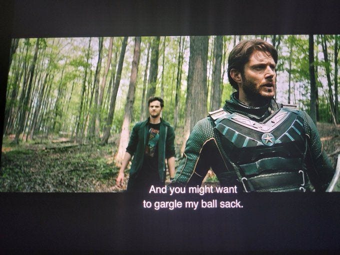 Soldier boy in woods with hughie the boys 3.7 Soldier boy in woods with hughie the boys 3.7