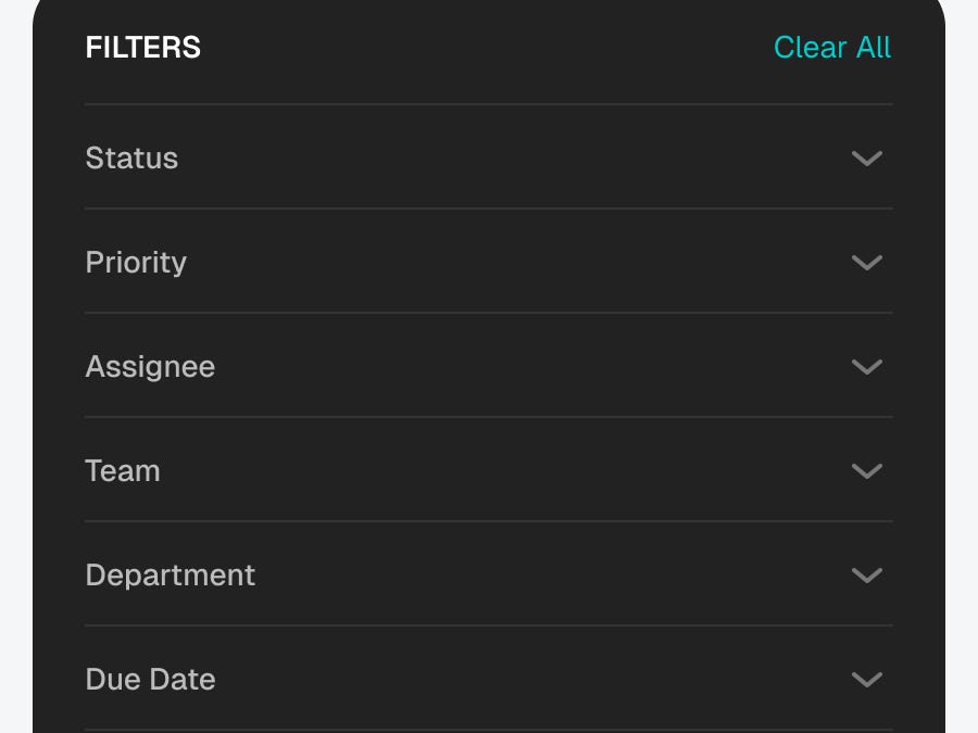 Hierarchy Over Reduction: How to Tame a 20-Filter Interface Without Cutting a Single Option