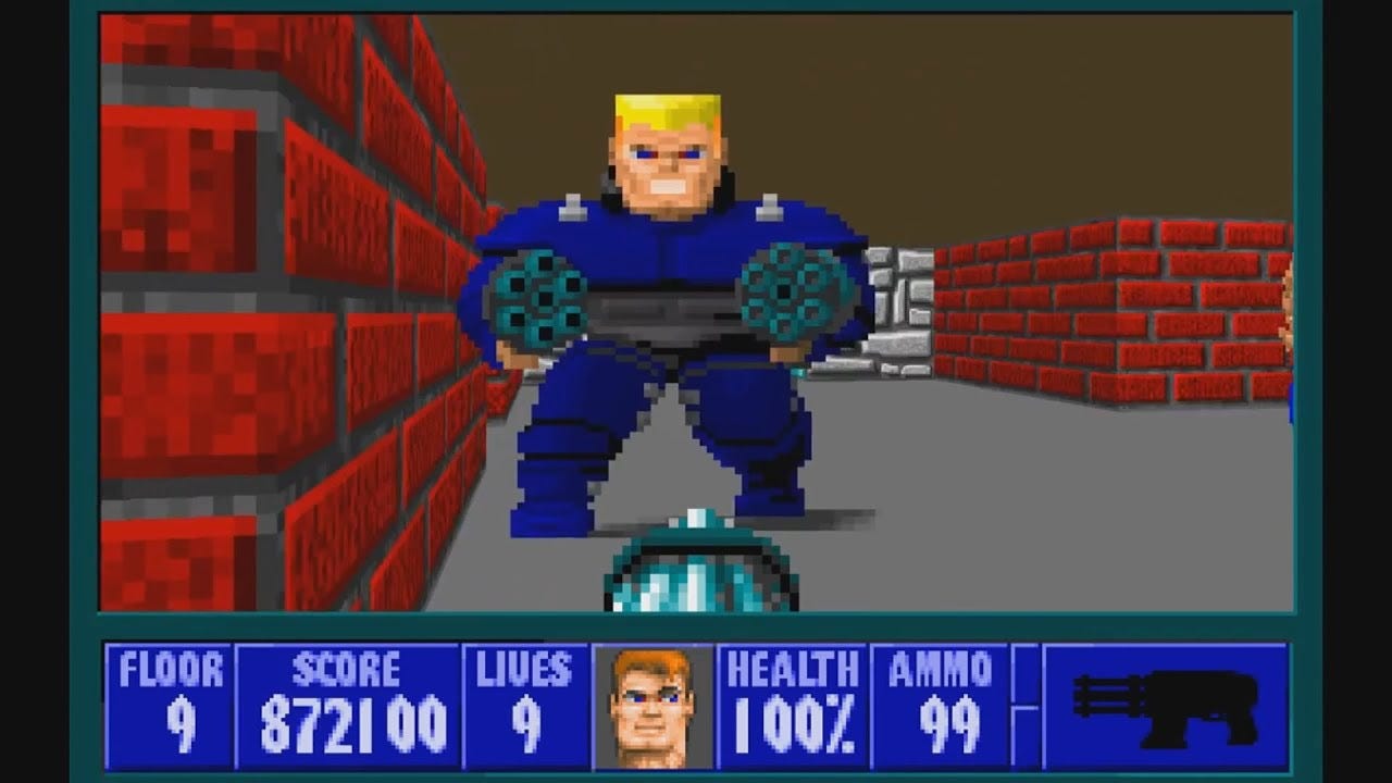 Wolfenstein 3D - Episode 1: Escape From Castle Wolfenstein (SDL) 100% - YouTube