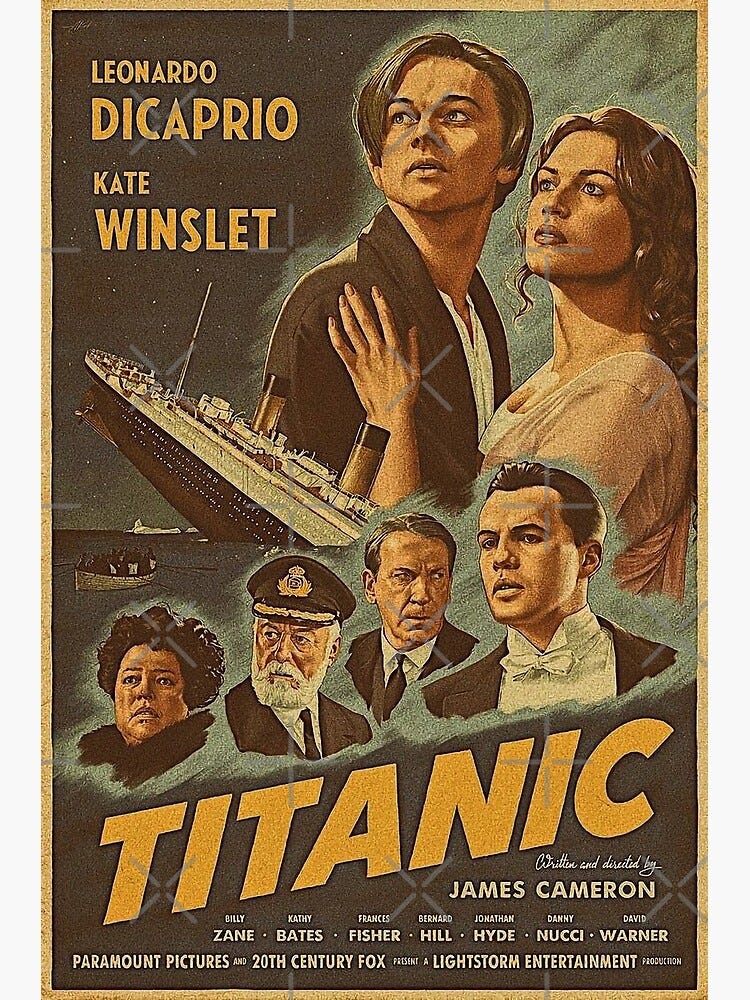 Titanic Retro Poster