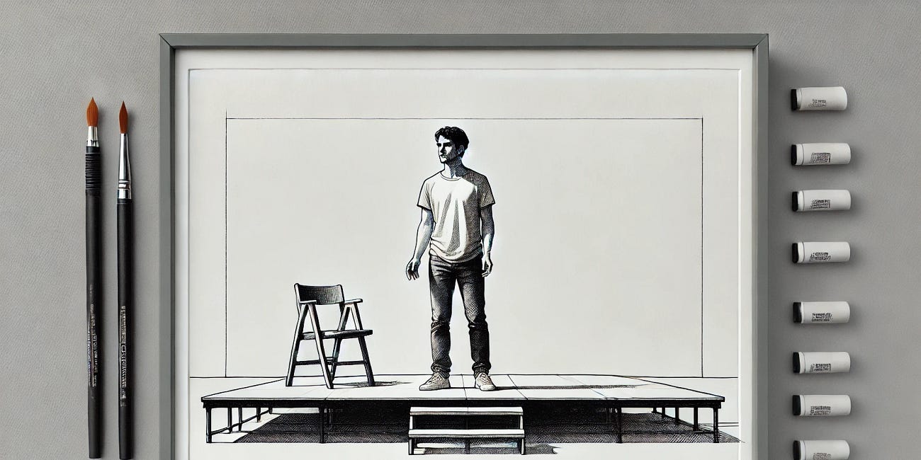 āI am an actor playing a roleā