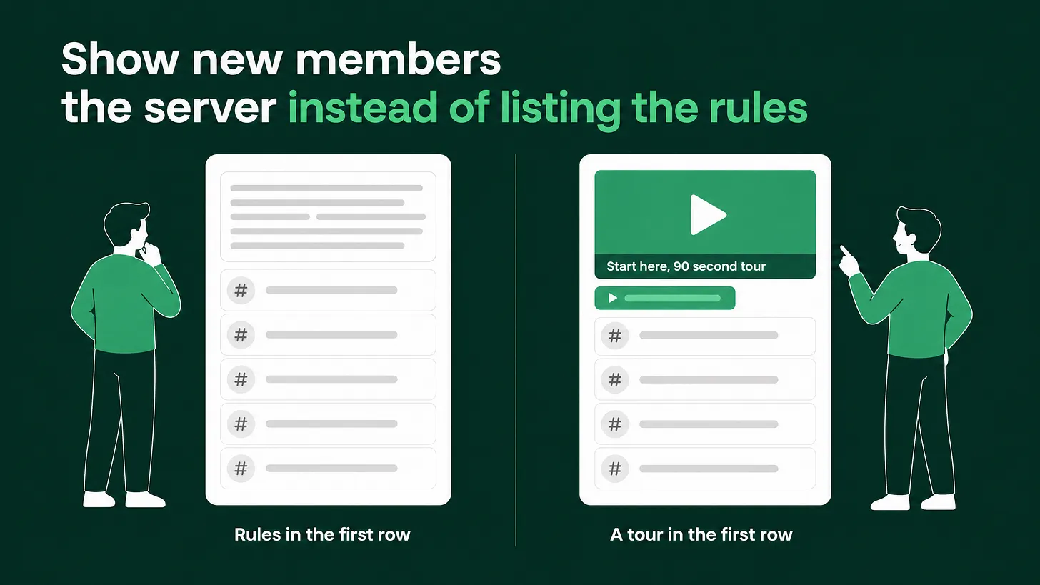 Discord Welcome Video for New Members: What to Record and Where to Put It