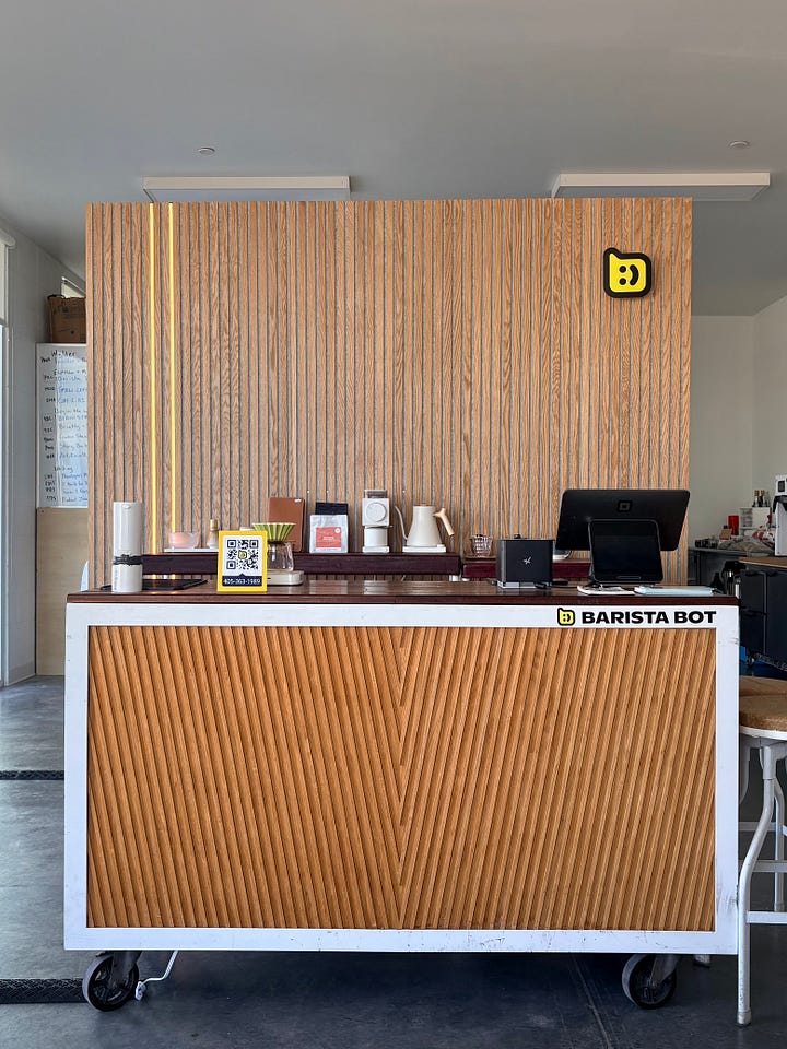 Barista Bot Showroom