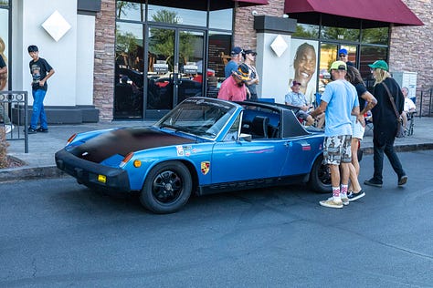 Cars and Coffee meetup in Las Vegas, NV