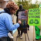 Scenes from Portland's imaginary insurrection