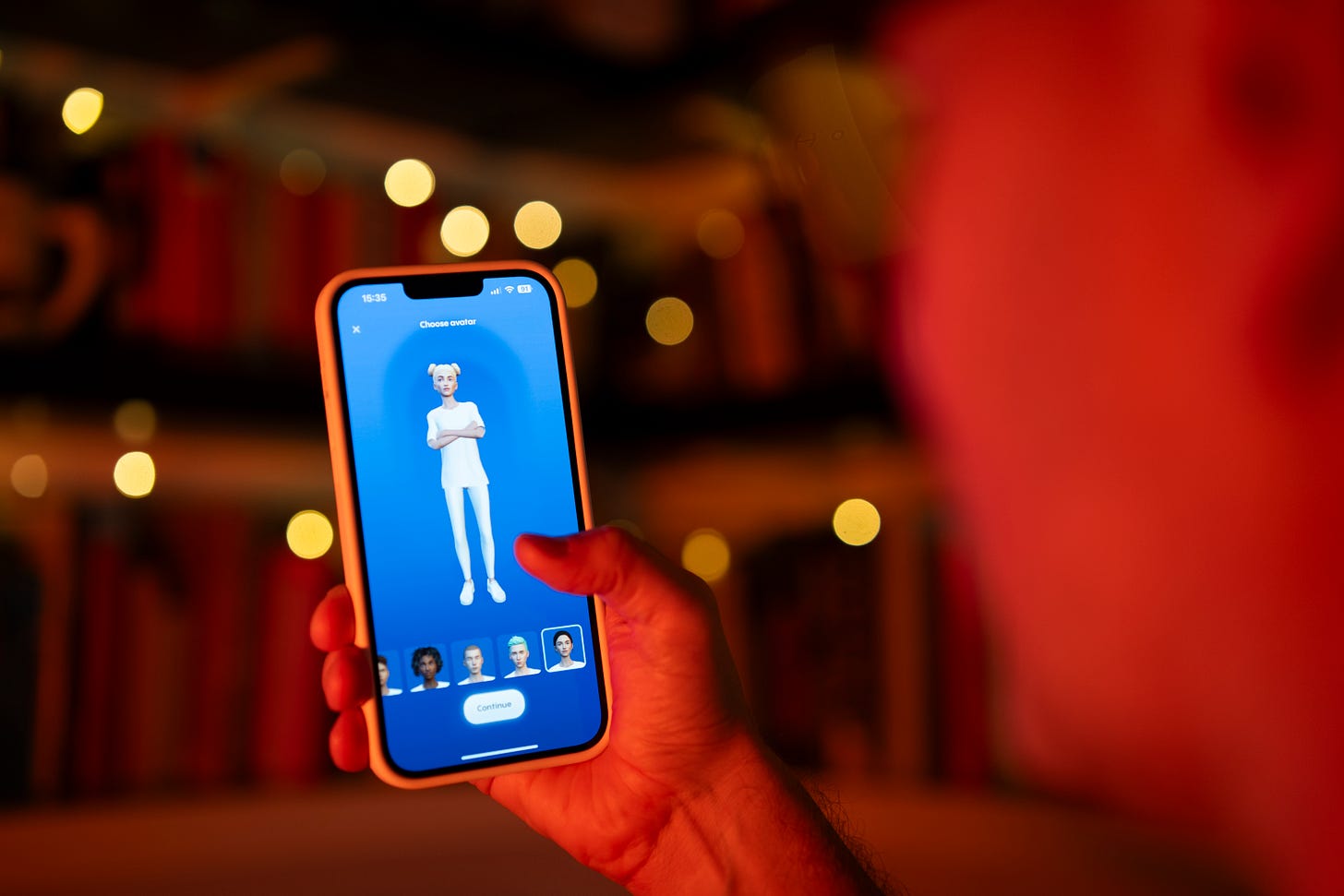 A user customizing an avatar for a personal artificial intelligence chatbot, Replika. (Photo by Jaap Arriens/NurPhoto via Getty Images.) A user customizing an avatar for a personal artificial intelligence chatbot, Replika. (Photo by Jaap Arriens/NurPhoto via Getty Images.)