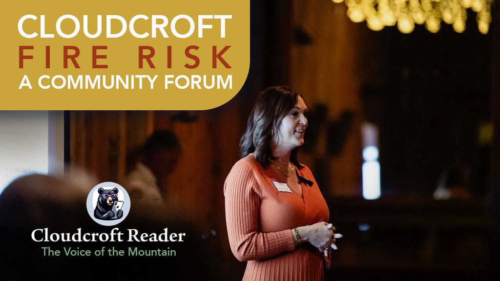 VIDEO: Cloudcroft Fire Risk Forum