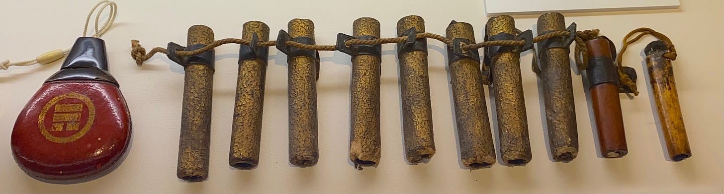 Kayaku-Ire, Samurai Gunpowder Flasks