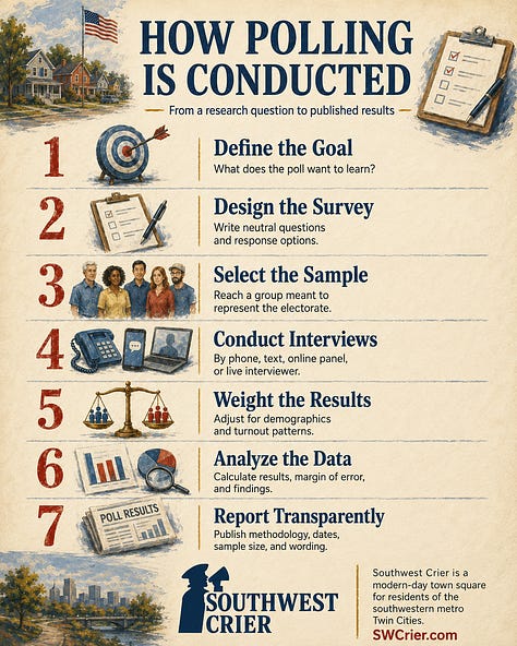 Polling infographics