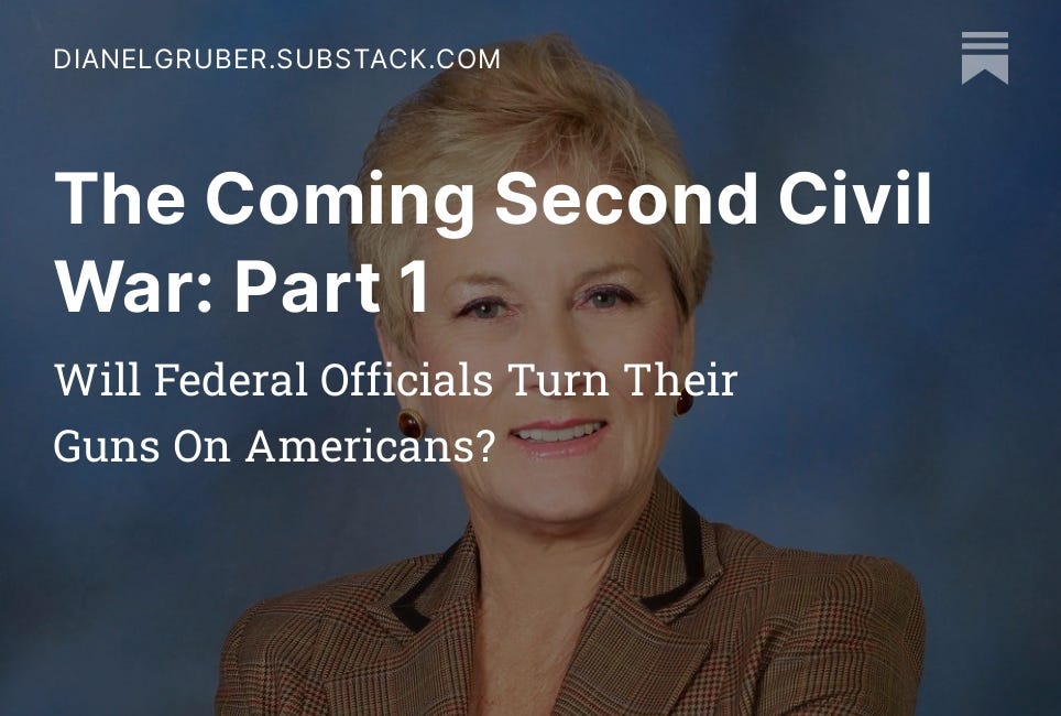 The Coming Second Civil War: Part 1