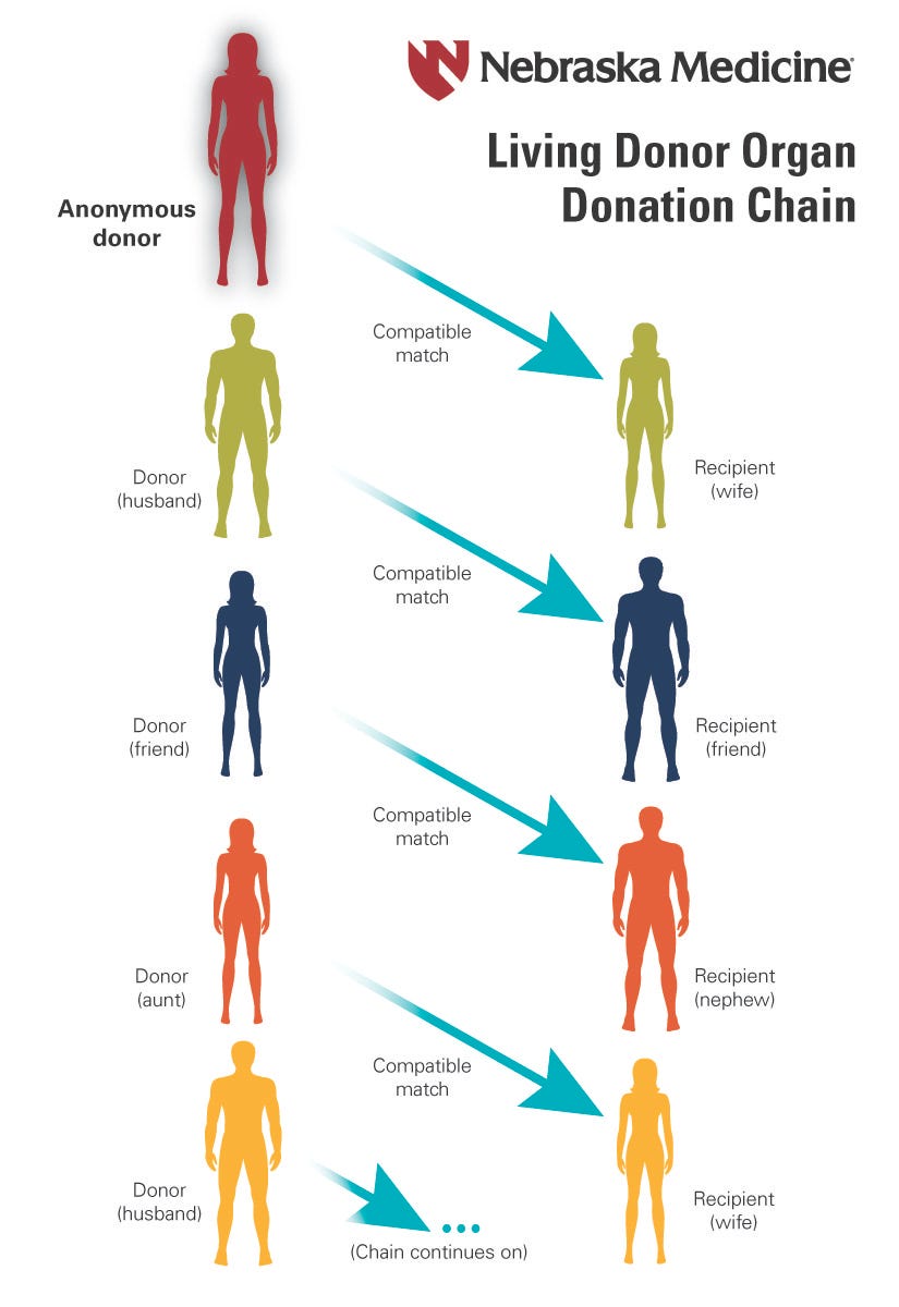 Largest Internal Living-Donor Kidney Transplant Chain at Nebraska Medicine  | Nebraska Medicine Omaha, NE