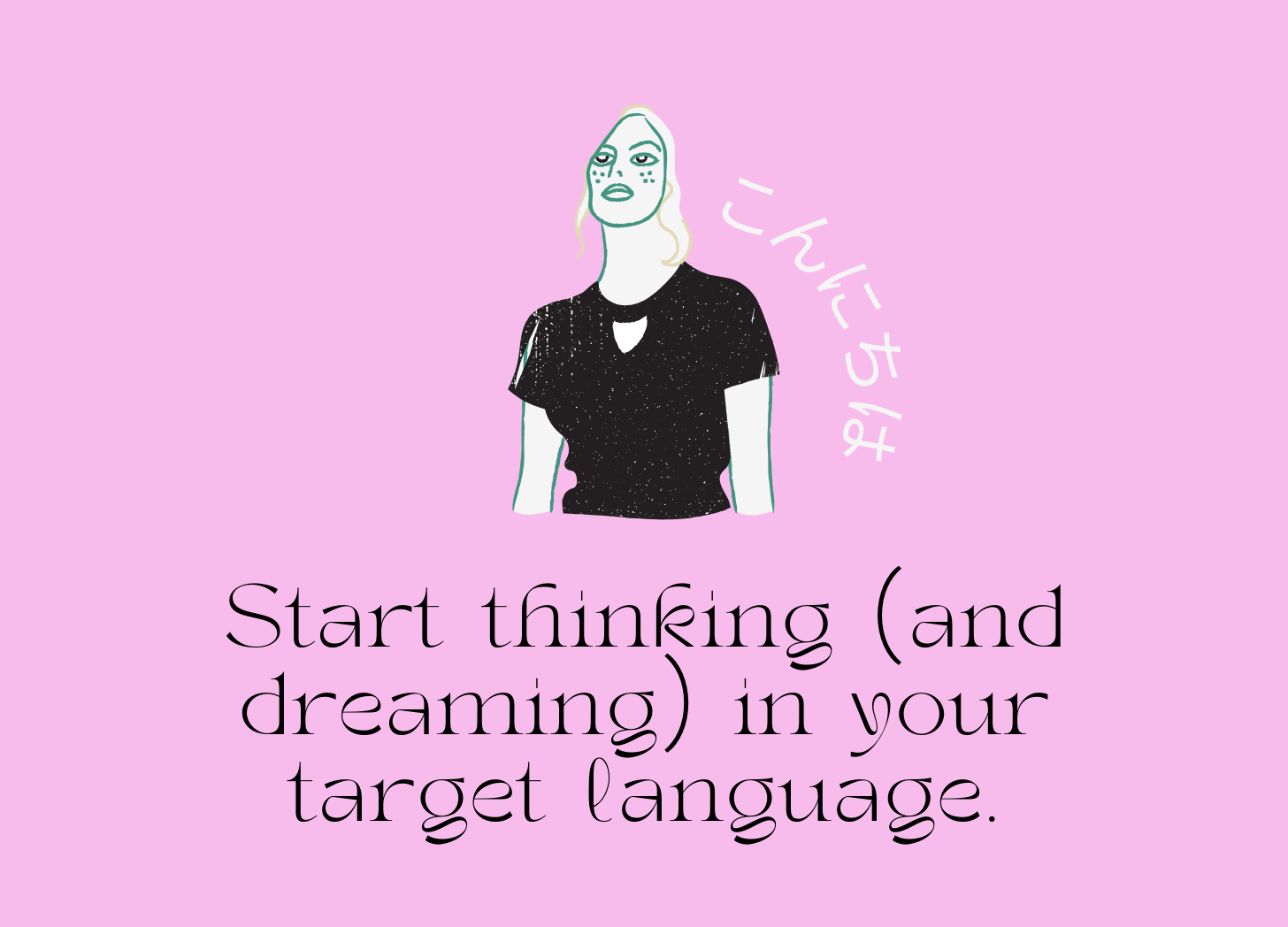 How to start thinking in a language 🤔 - by Sofia