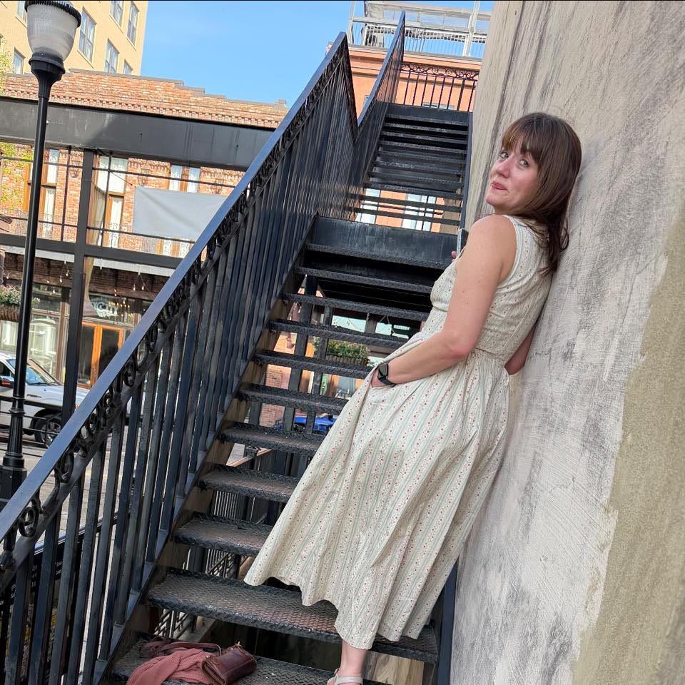 May be an image of fire escape