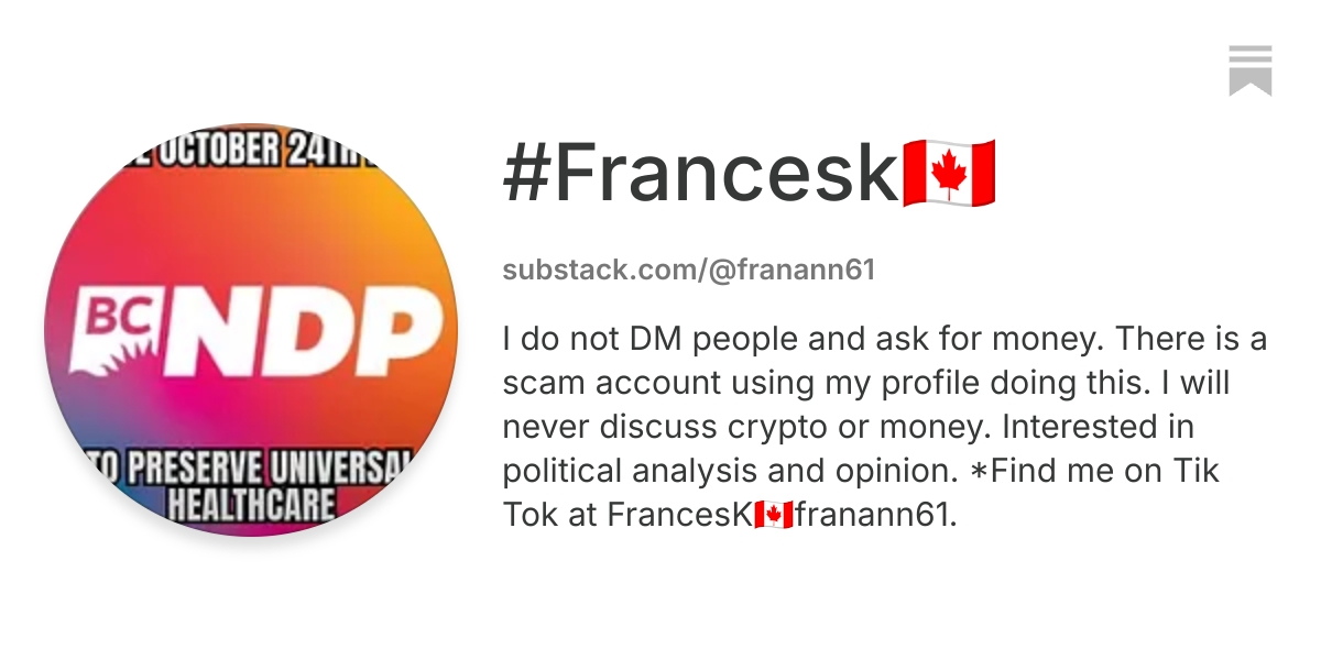 #Francesk🇨🇦 | Substack