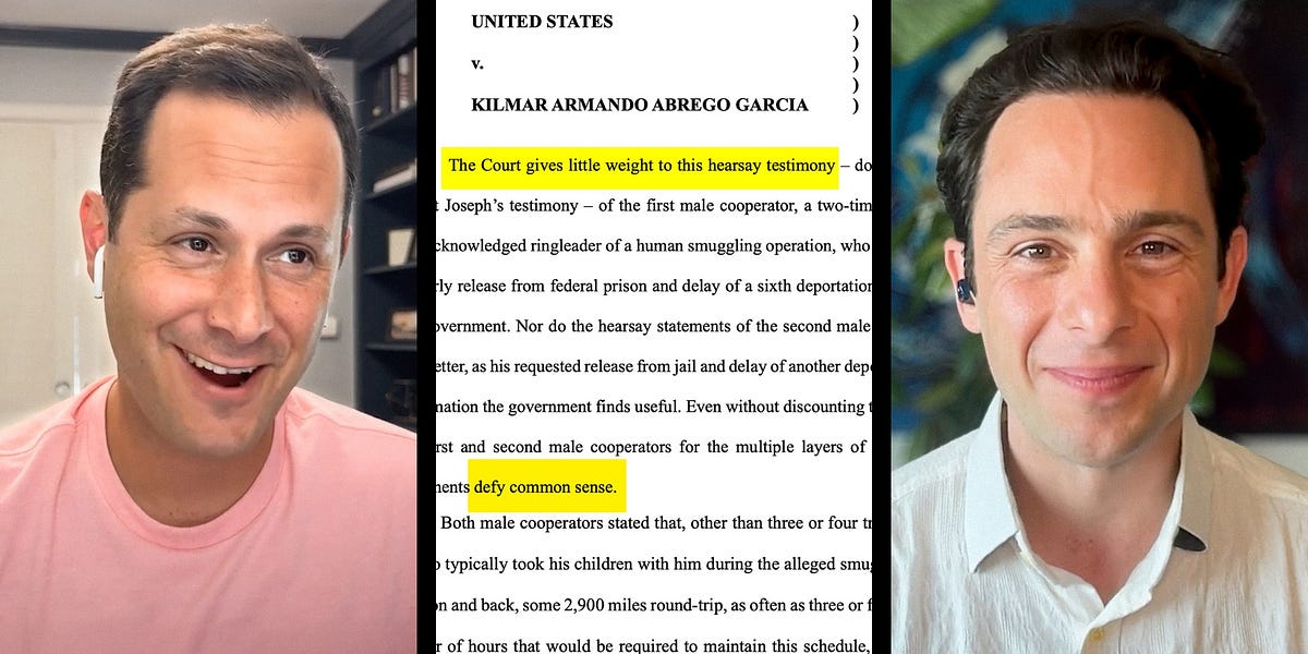 “Abject Humiliation” Judge Shreds Trump’s DOJ; Kilmar Abrego Garcia’s Release Ordered