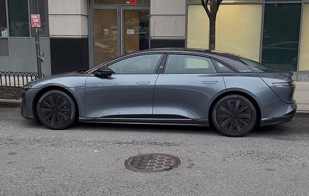 Our Lucid Air Grand Touring tester came with premium paint colors and upgraded wheels