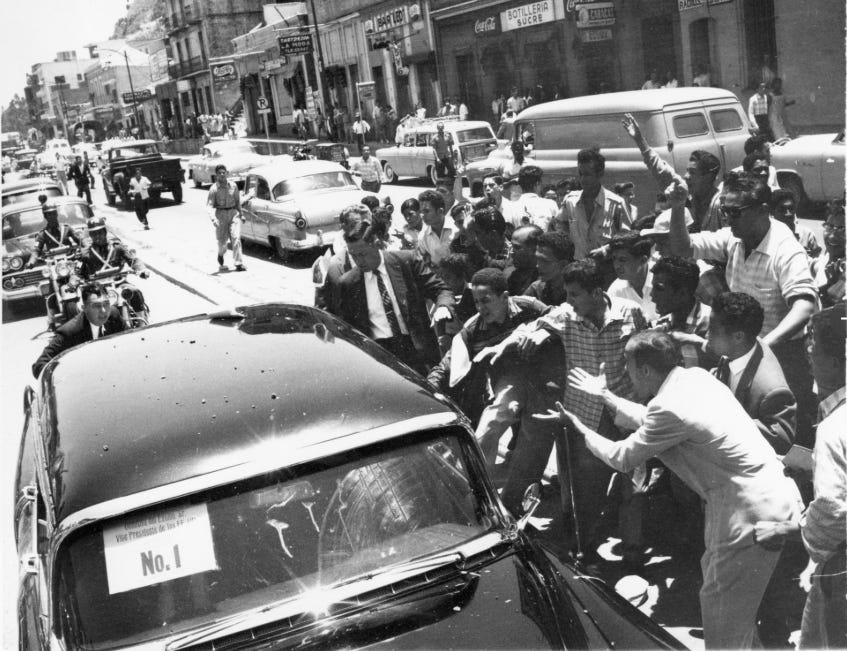 The Nixons' Harrowing Experience in Caracas | Richard Nixon Museum and  Library